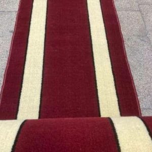 فرش تشریفاتی زرشکی